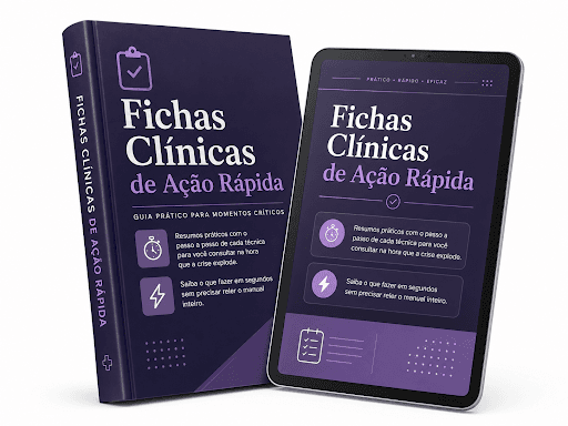 Capa do bônus: Fichas Clínicas de Ação Rápida